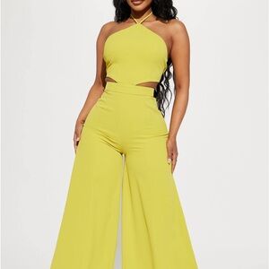 Sienna halter jumpsuit